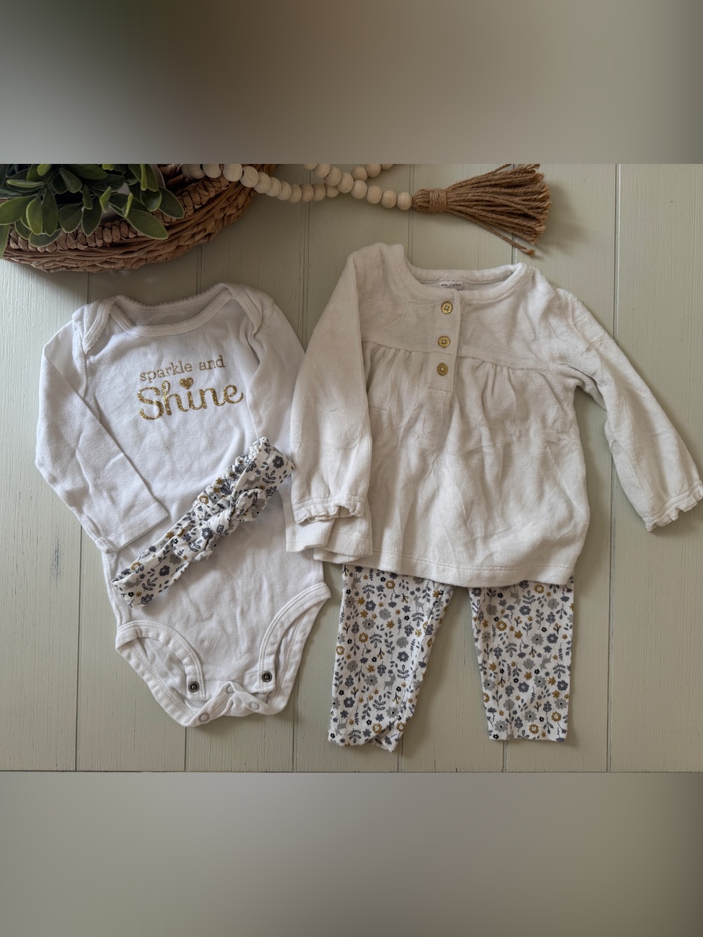 Baby Girl Winter Outfit Set